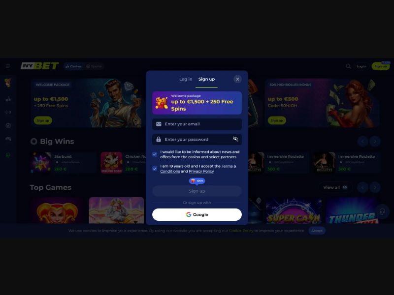 Ivybet.io - v1