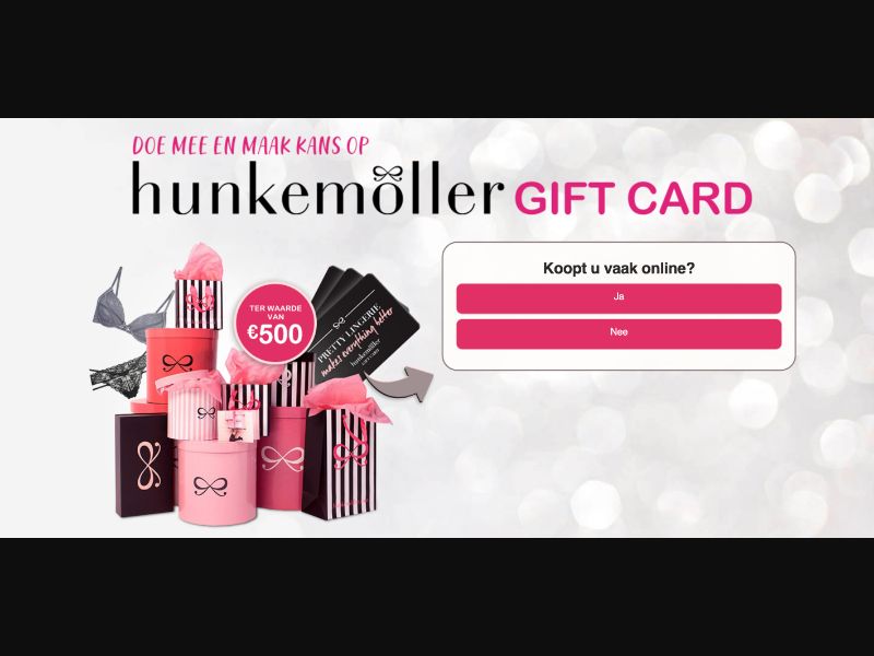 NL - Quiztionnaire - Hunkemoller Giftcard $500 - (CPL)