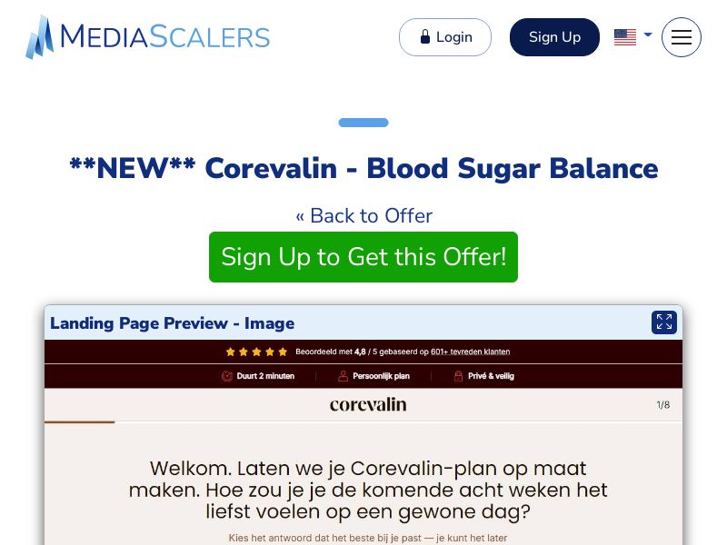 Corevalin - Blood Sugar Balance {+DTC} [NL]