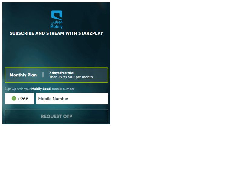 Starzplay Monthly STC