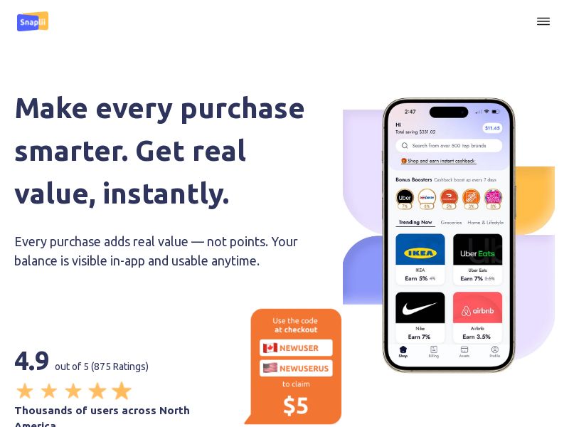 Snaplii Inc. - CA,US