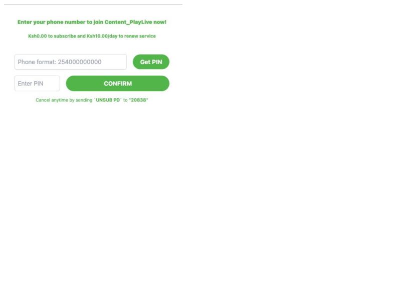 Playlive Safaricom