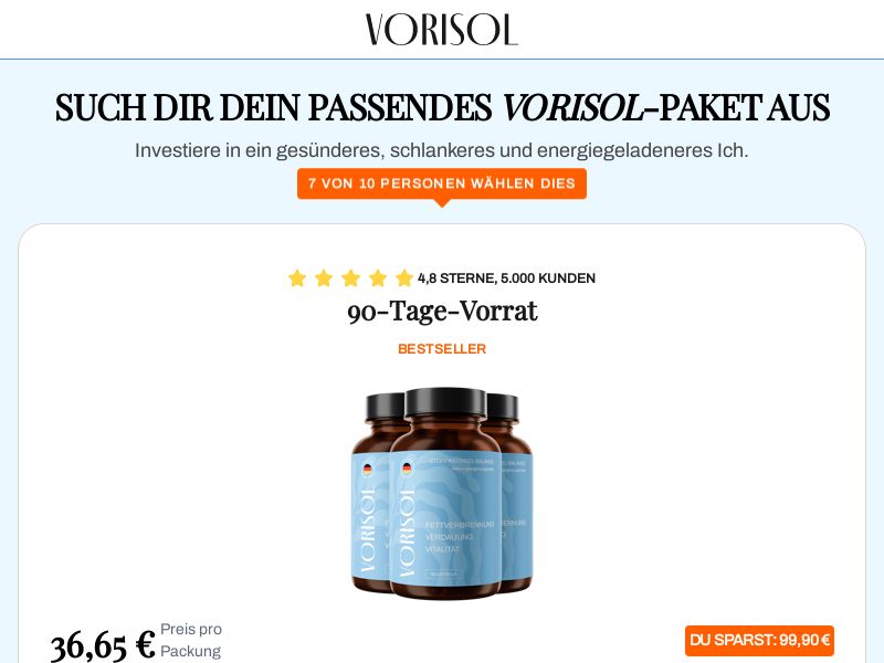 Vorisol DE/AT/CH/FR/SE/DK/NL