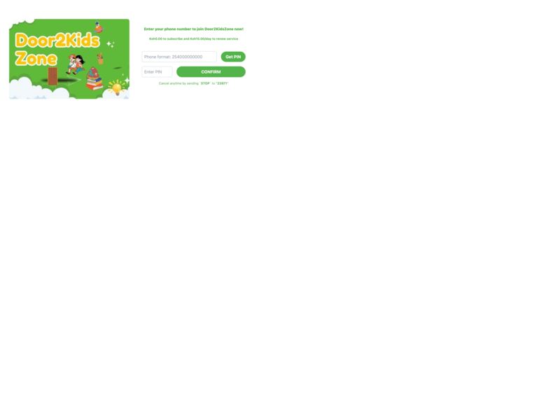 DOOR2KIDZONE Safaricom