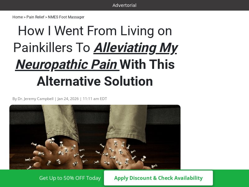 EMAIL - Nooro Foot Massager - EN - US/CA/AU/NZ - 99.95 - HCVR