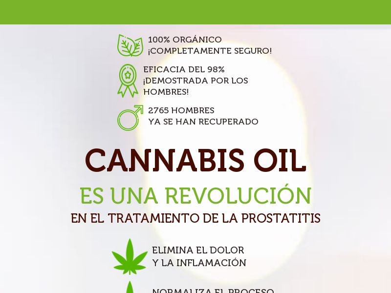 Cannabis Oil ES (prostatitis) - 29 EUR