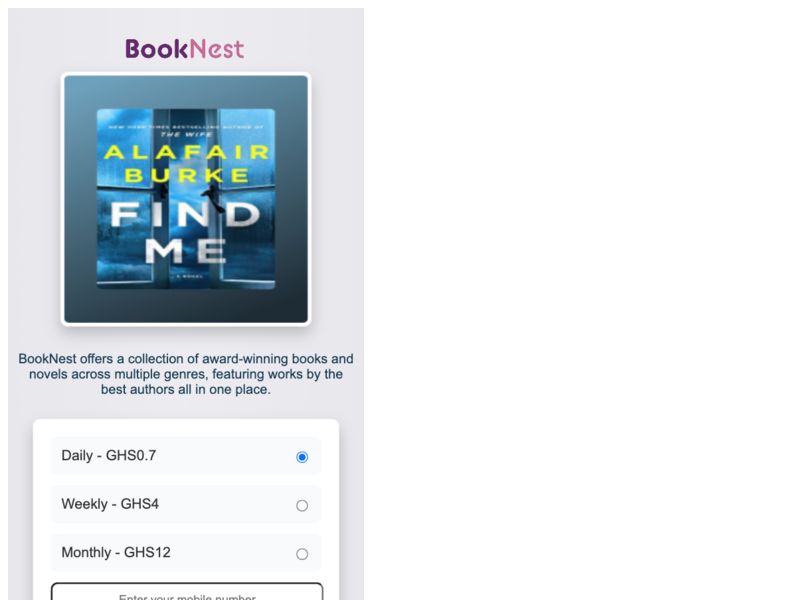 BookNest MTN