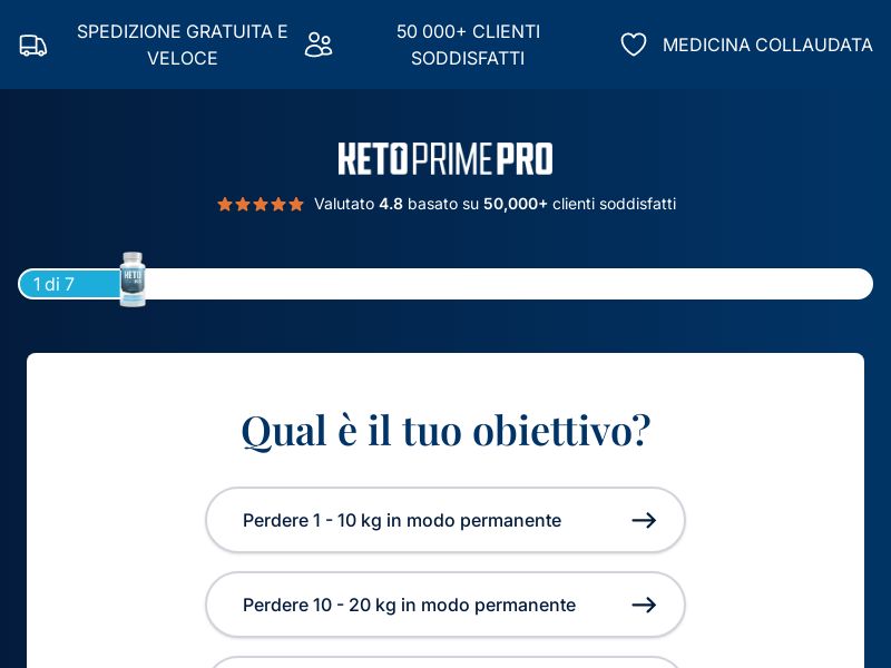 Keto Prime Pro | IT | Landers | High Pricing