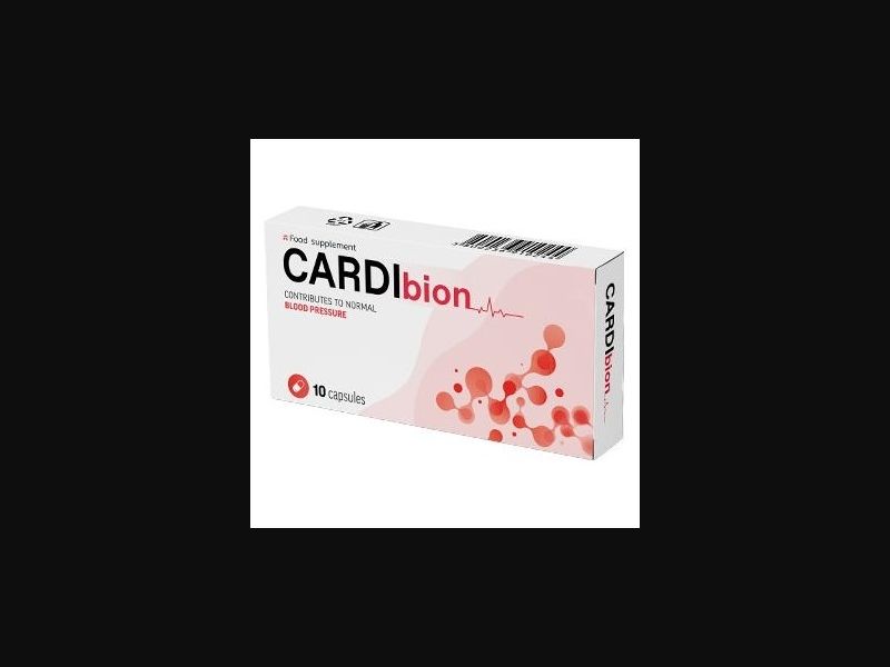 Cardibion - capsules for hypertension | low price
