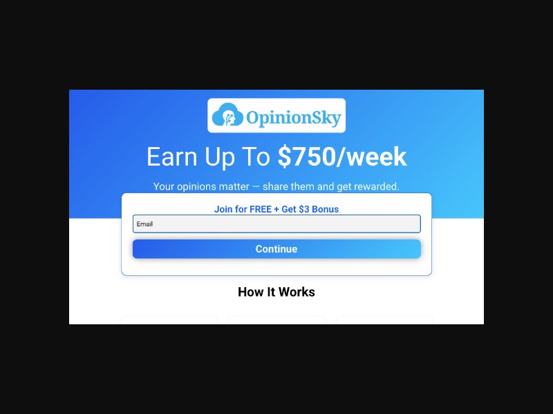 Opinion Sky - Survey - SOI (US)