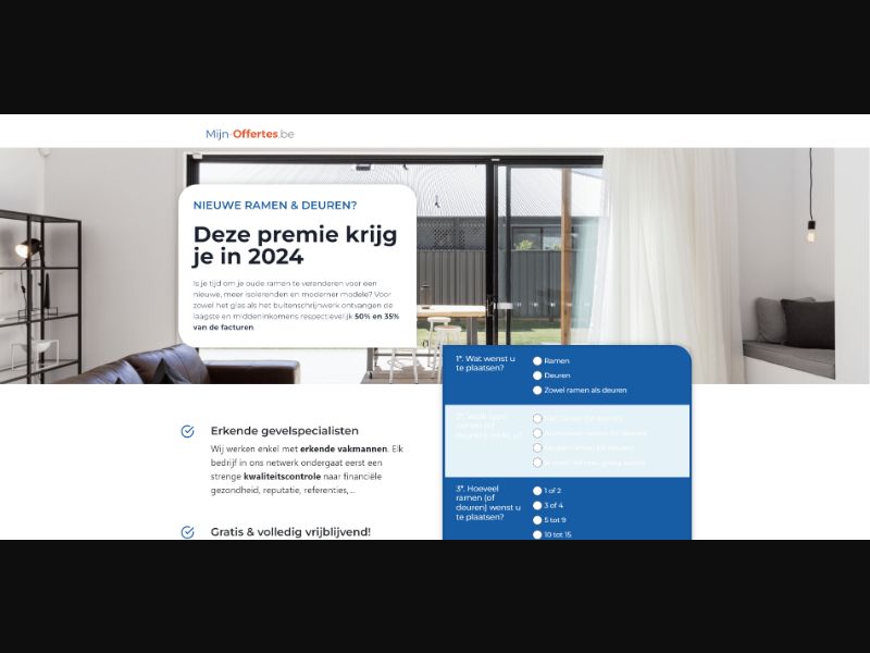 [WEB+MOB] Mijn-Offertes – Windows: get this bonus in 2025! /BE(NL) SOI [Approval Required]