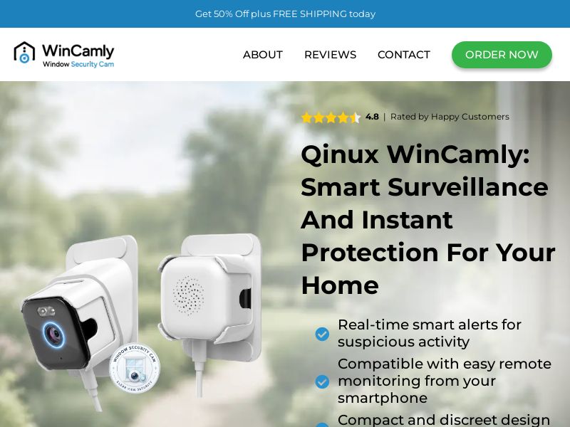 Qinux WinCamly Window Security Cam
