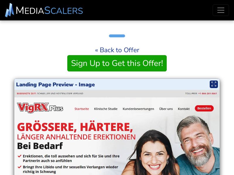 VigRX Plus - German ~ Revshare