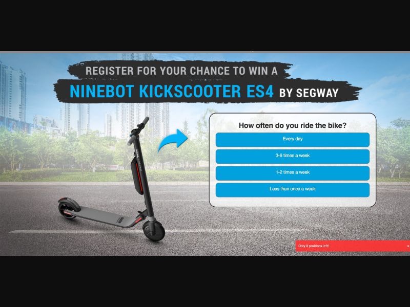 AU - Quiztionnaire - Segway scooter - (CPL)