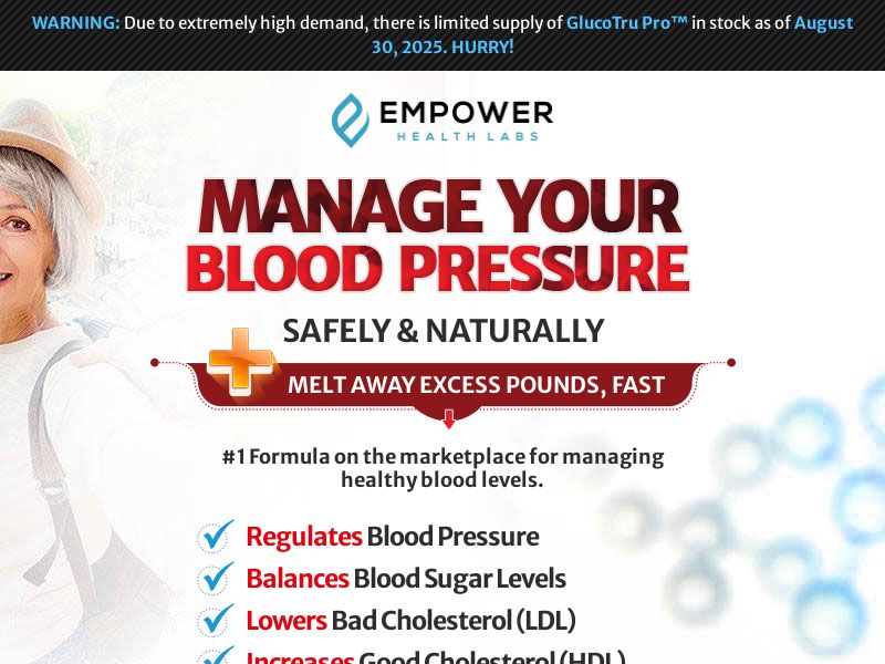 ! NEW OFFER - GlucoTru Pro - DTC [US,CA] (Banner,Native,Social,Search,SEO,PPC,Push,Brand Bidding,Shopping) - CPA