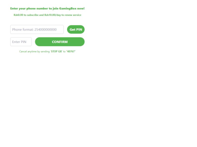 Gaming Box Safaricom