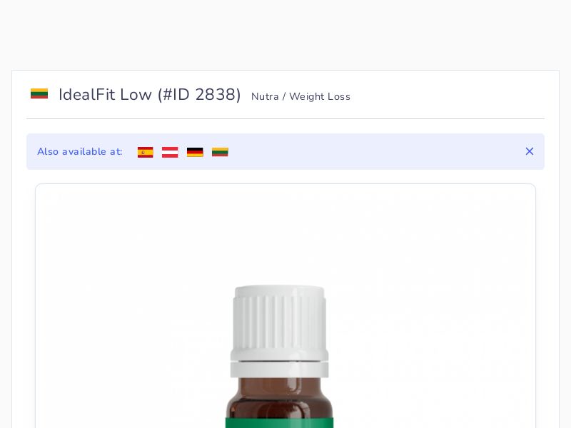 IdealFit Low