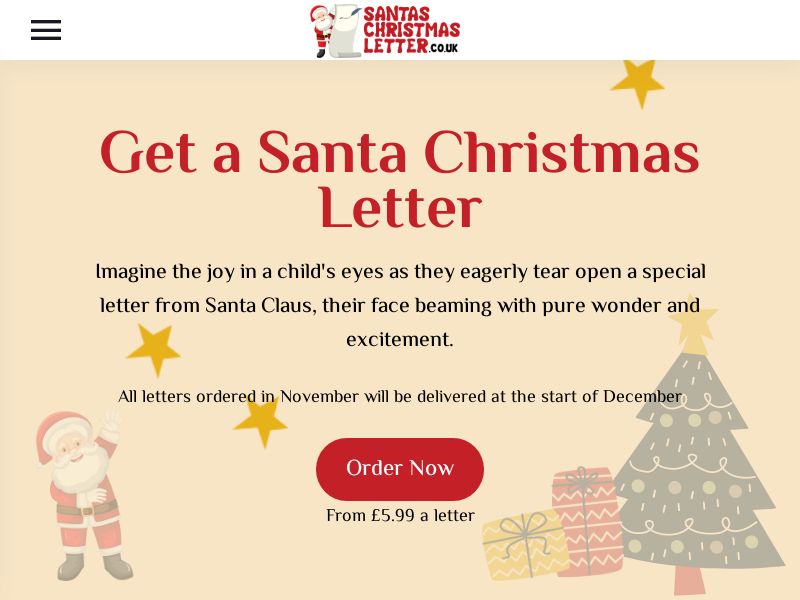 Santas Christmas Letter 2025 [UK]