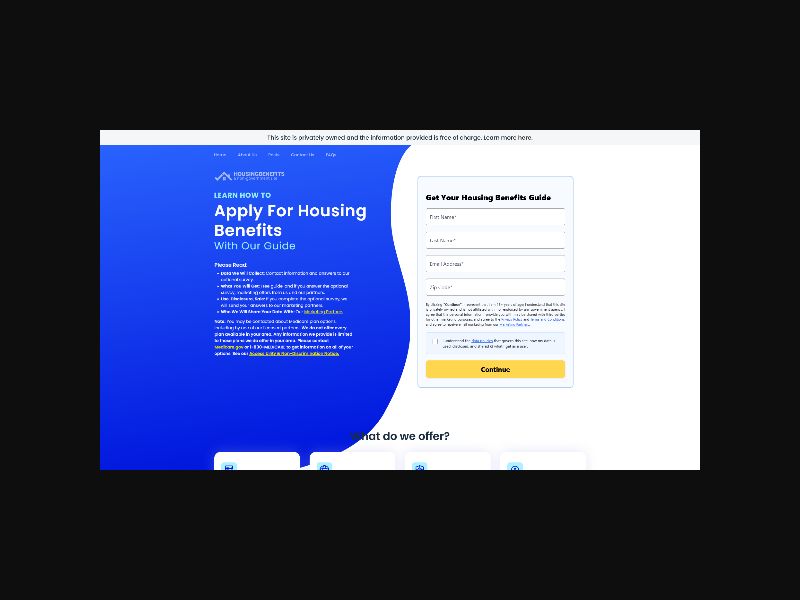 Housing Benefits - Government Assistance - SOI (US)