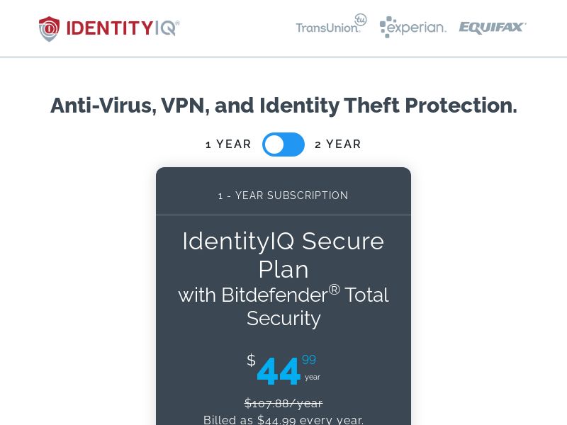 IdentityIQ - Device Security Plan w/ BitDefender - CPS (US)