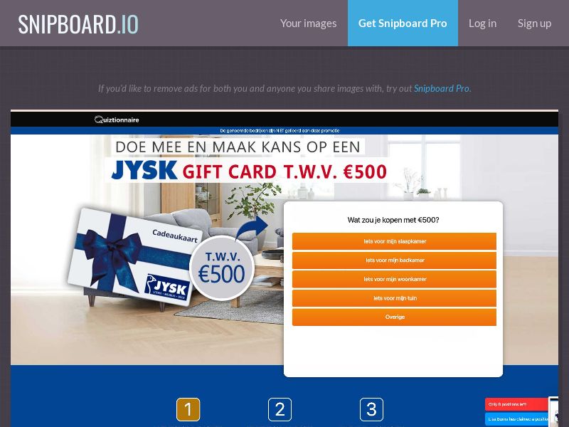 NectarContests - JYSK 500 EUR NL - SOI