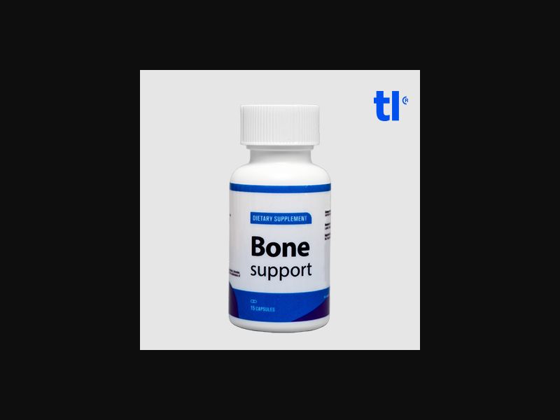 Bone support - health - CPA - COD - Nutra