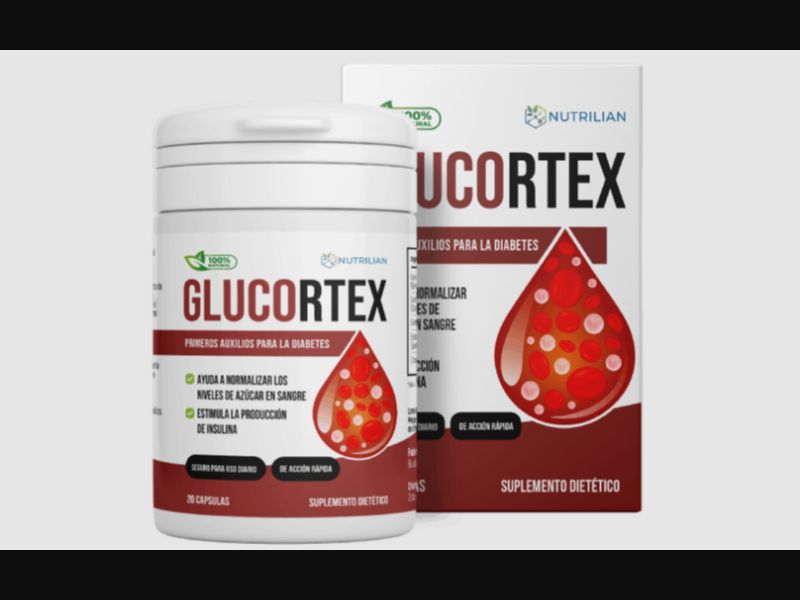Glucortex - capsules for diabetes