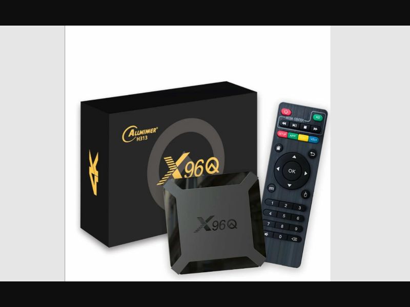 Console Smart TV Box X96Q