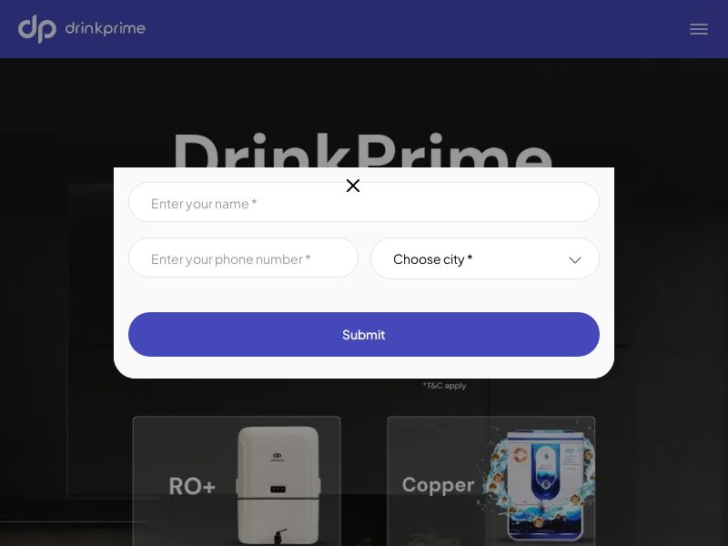 Drinkprime.in CPL - India