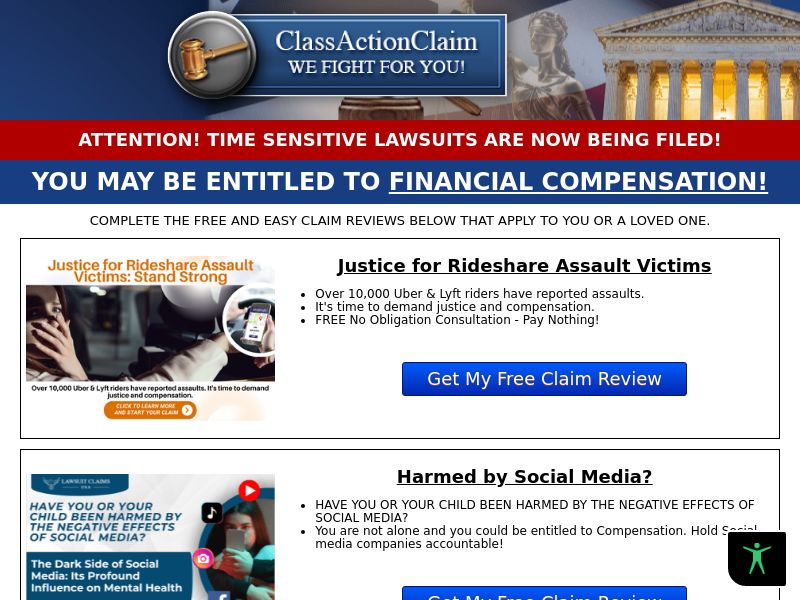 Class Action Claim Finder - CPA - US
