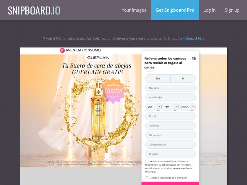 Avenida Consumo - Suero Guerlain ES - SOI