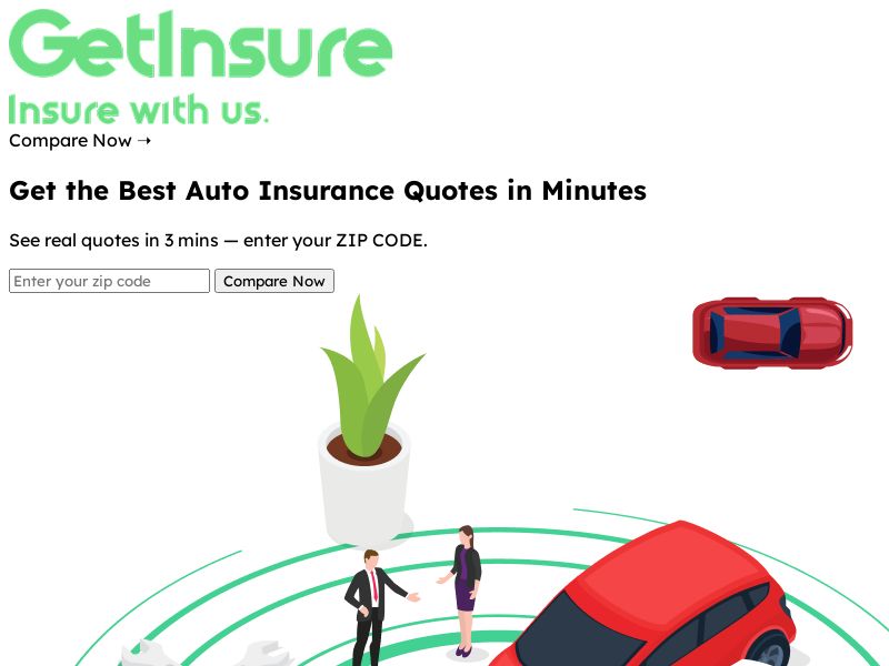 GetInsure Auto Insurance (US) [REQUIRES PLACEMENT]