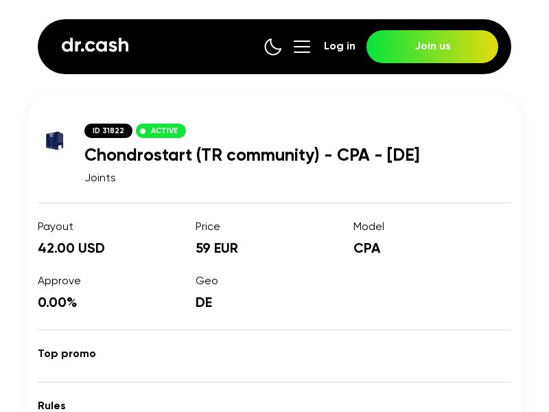 Chondrostart (TR community)