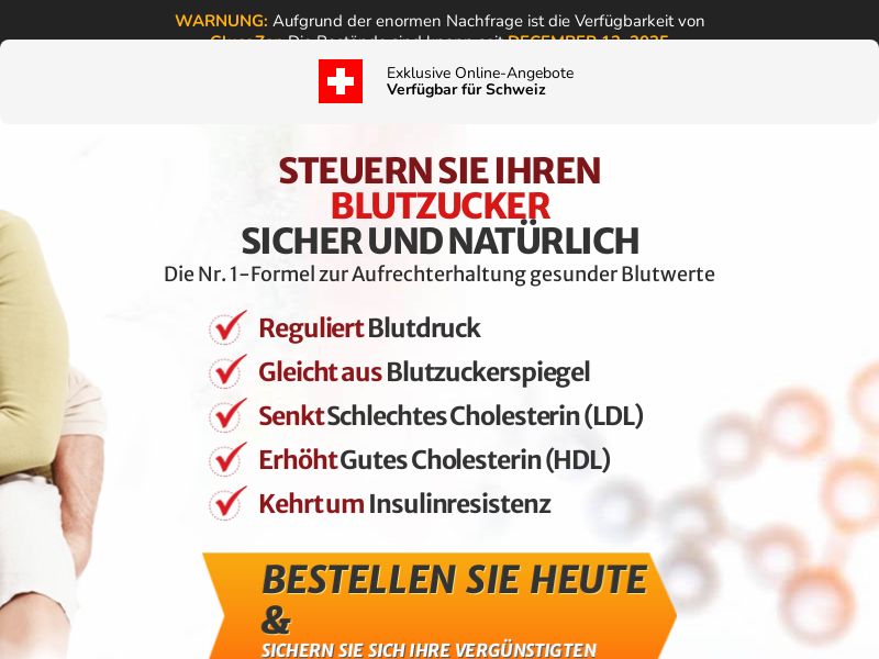 GlucoZen | CH | Lander | Exclusive (high pricing)