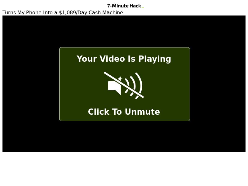 Offer Capped/Redirected* Mini Mobile ATM - CPA - [USA Only] $47 CTC