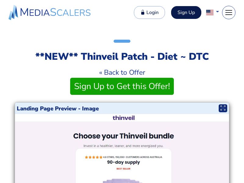 Thinveil Patch - Diet ~ DTC [AU]