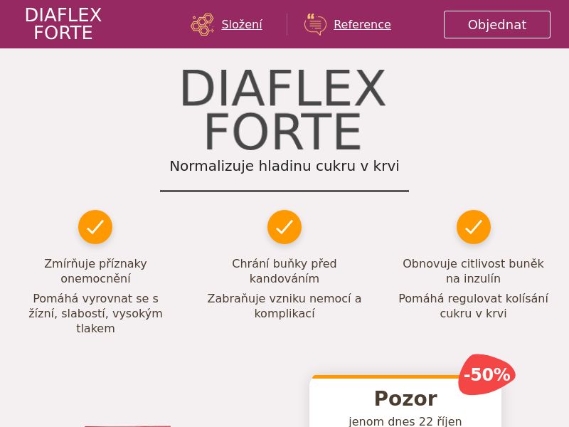 DiaFlex Forte LOW PRICE EU - SUGAR CONTROL SUPPLEMENT