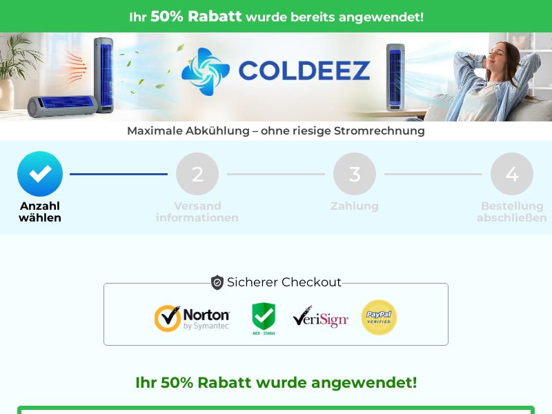 CTRWOW Coldeez Cooling ACE - DACH