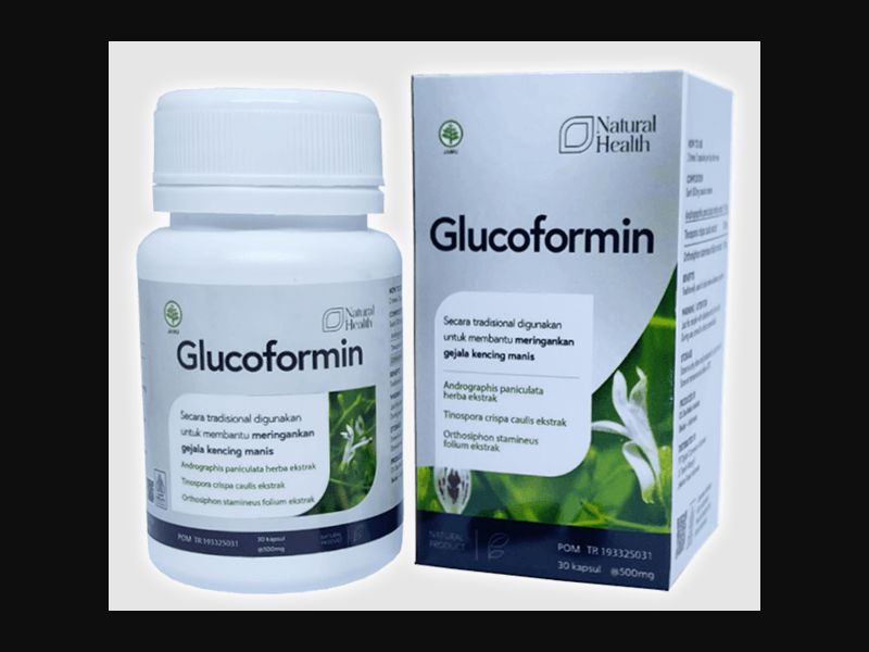 Glucoformin - capsules to relieve diabetes symptoms