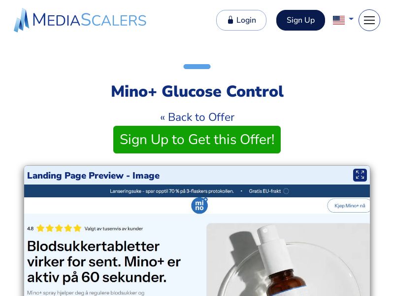 Mino+ Glucose Control {+DTC, Alt-Landers} [NO]