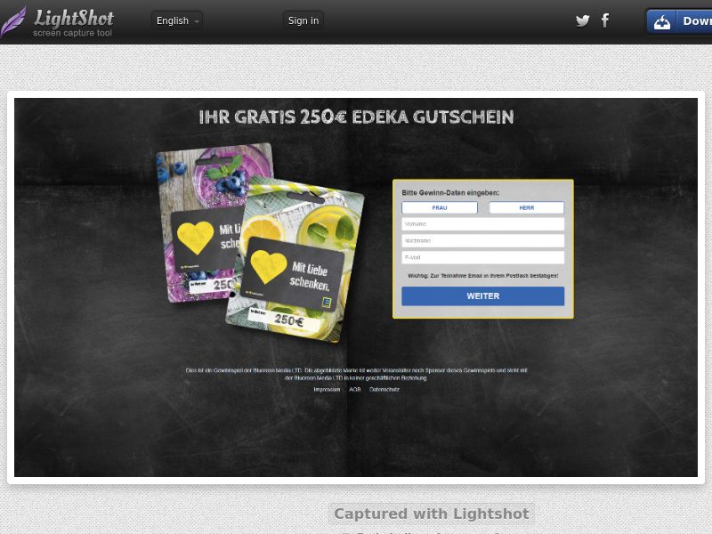 Edeka Supermarket Voucher 250E (DE)