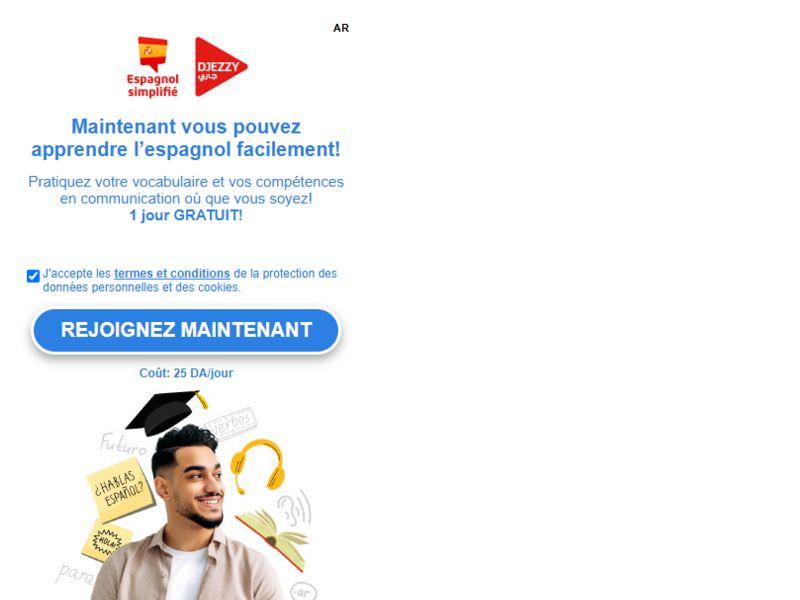 Spanish Lessons Daily Djezzy