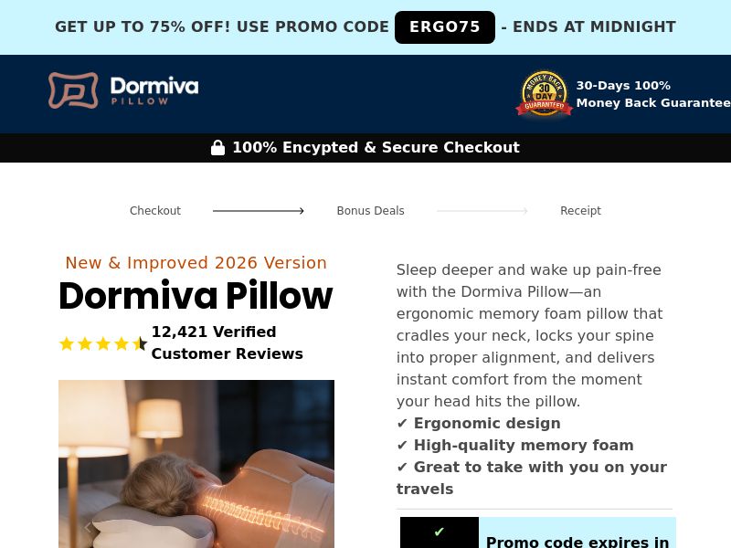 Dormiva Pillow SS - US