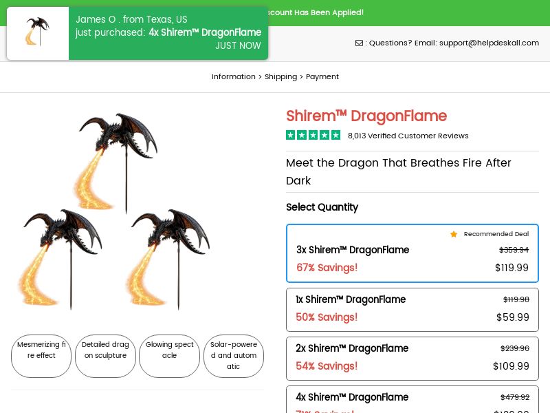 ! HOT - Shirem DragonFlame [US] (Social,Banner,Native,Push,SEO,Search,Brand Bidding) - CPA 
