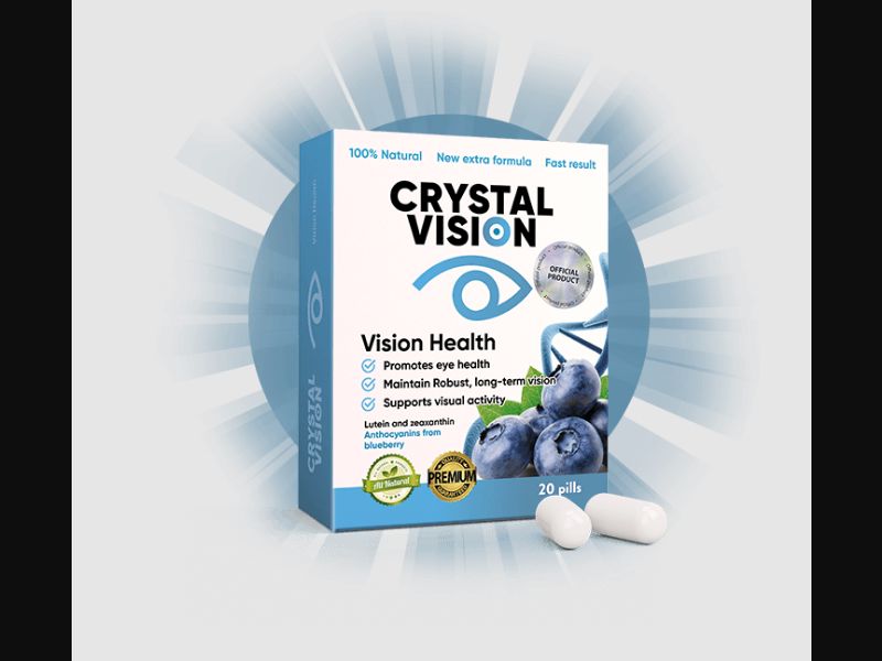 Crystal vision - capsules for vision