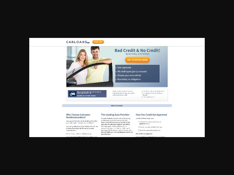 CarLoans - Best Auto Lenders - CPL (US) {Display}