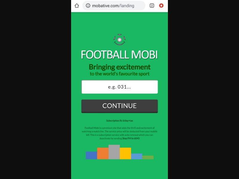 [MOB] Footbal Mobi /PK [Zong] - 1 click