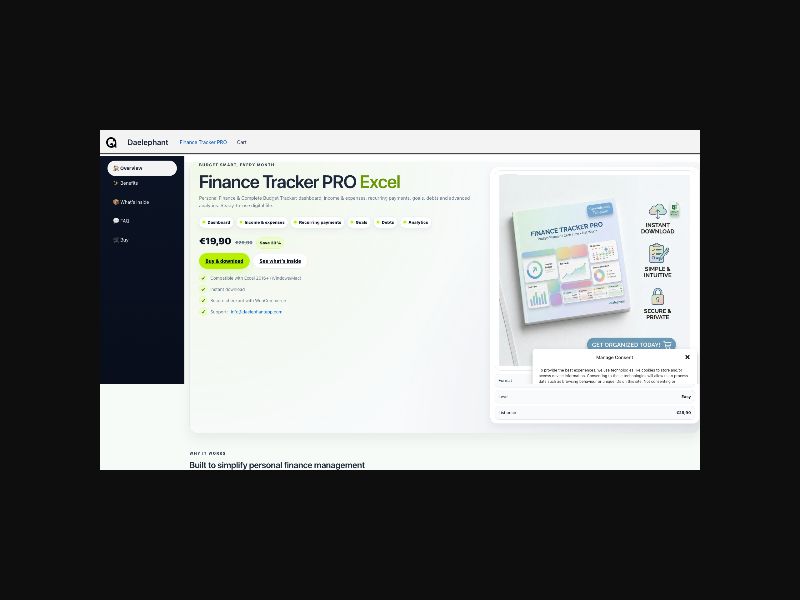 Daelephant - Finance Tracker - CPS (WW)