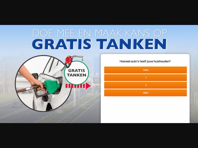 NL - Quiztionnaire - Petrol Voucher - (CPL)