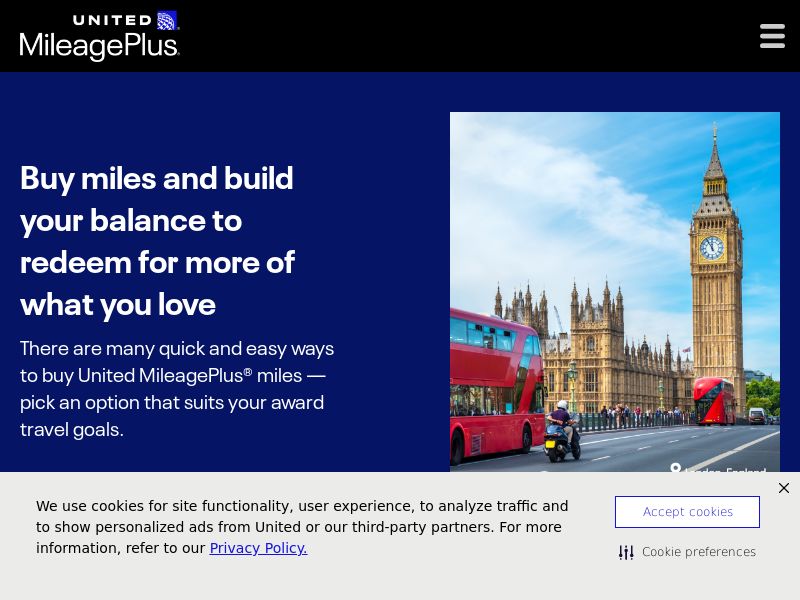 United Airlines MileagePlus - Points.Com